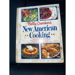 COOK BOOK‎ BETTY CROCKER`S NEW AMERICAN COOKING 1983 cookbook Grannycore B